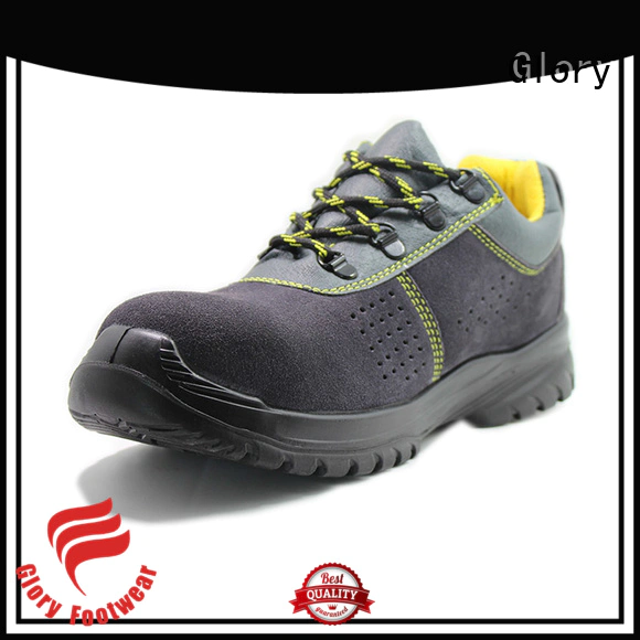 durable safety shoes for men upper wholesale for business travel